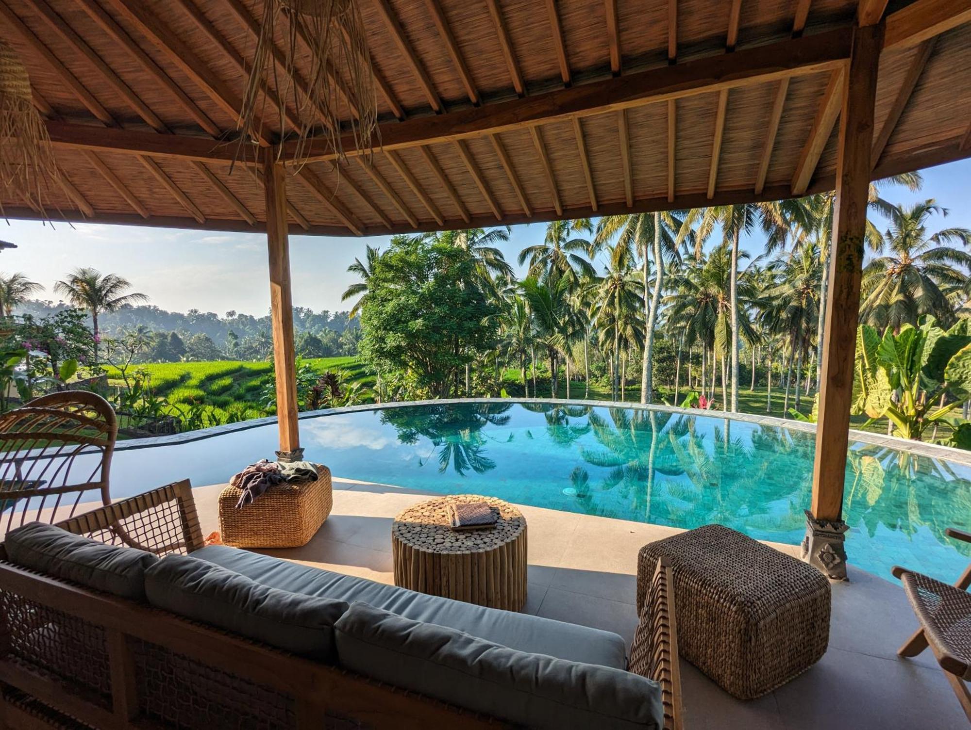 Puri Dajuma Terrace Eco Lodge & Spa Selemadeg  エクステリア 写真