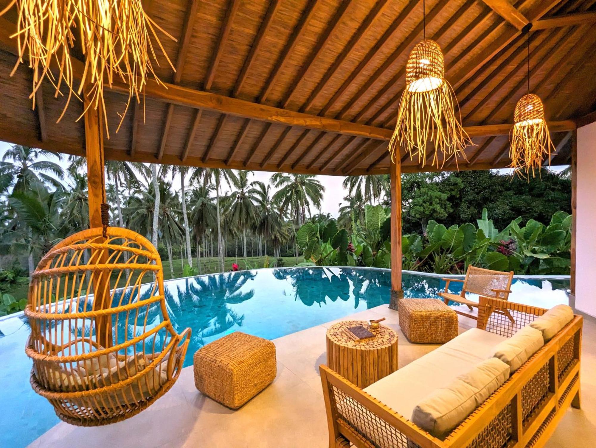 Puri Dajuma Terrace Eco Lodge & Spa Selemadeg  エクステリア 写真