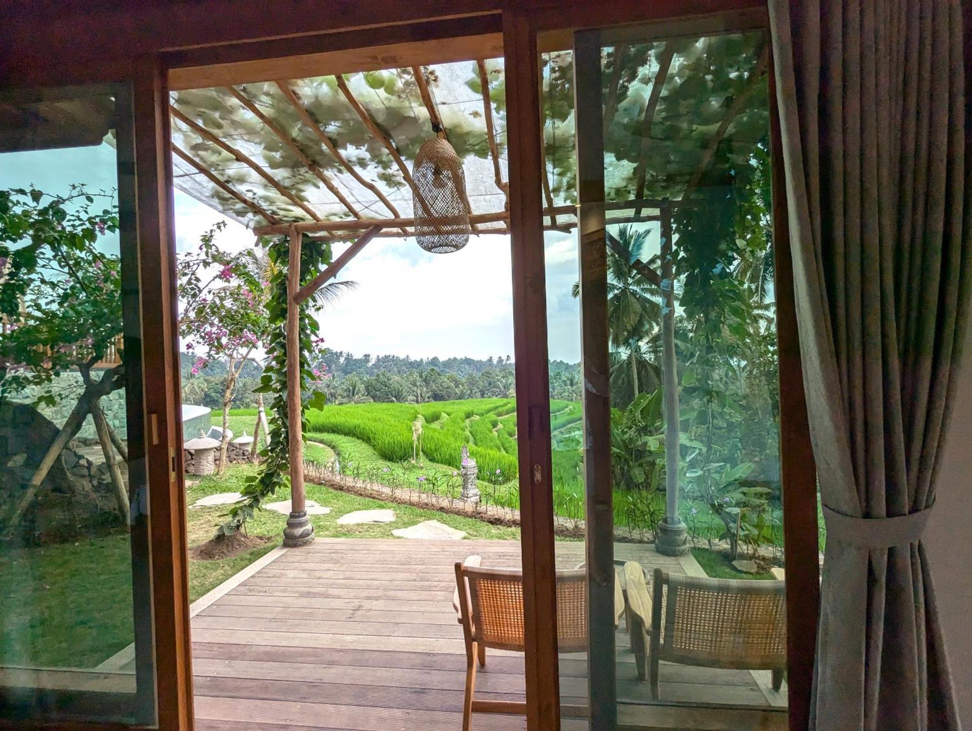 Puri Dajuma Terrace Eco Lodge & Spa Selemadeg  エクステリア 写真