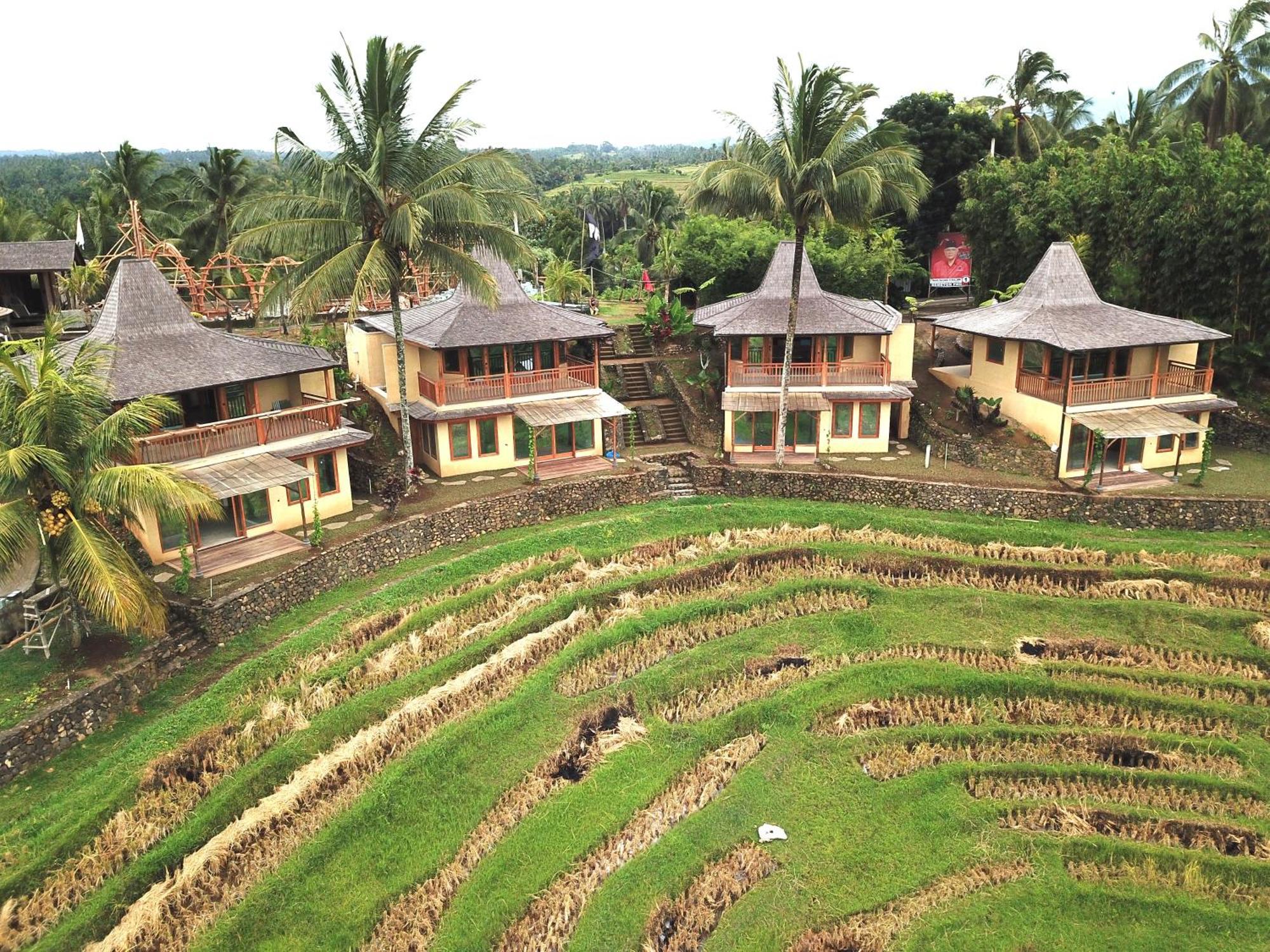 Puri Dajuma Terrace Eco Lodge & Spa Selemadeg  エクステリア 写真
